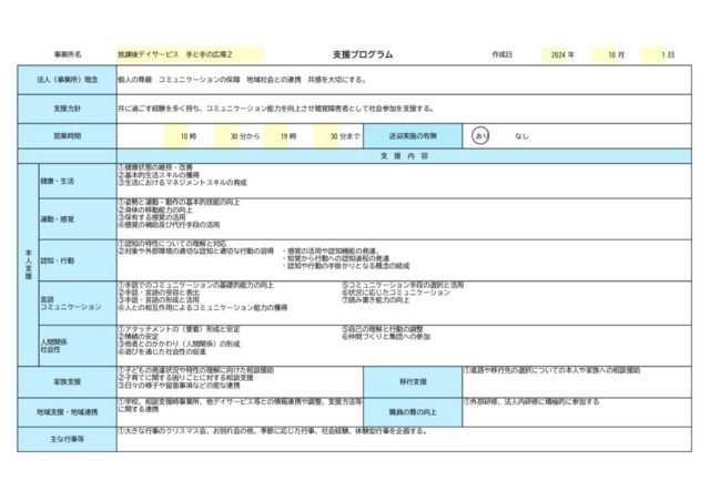 手と手の広場②　支援プログラムのサムネイル